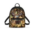 thumbnail image 1 of CHAQLIN Camo Deer Silhouette Mini Backpack, Zipper Closure Polyester Small Backpack for Travel Dating, Adjustable Strap Travel Backpack, 1 of 5
