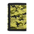 thumbnail image 1 of CHAQLIN Camouflage Pattern Children's Wallet for Outdoor, Polyester Trifold Card Wallet with Soft Foldable Children's Trifold Wallet, 1 of 6