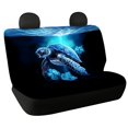 thumbnail image 1 of CHAQLIN Car Seat Covers for Car Interior Auto, Turtle Set of 2 Back Seat Covers Full Wrap Stretch, 1 of 7