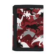 thumbnail image 1 of CHAQLIN Children's Wallet Dinosaur Camouflage Pattern Protective Trifold Card Wallet for Travel, Polyester Fabric Portable Kids Trifold Wallet, 1 of 7