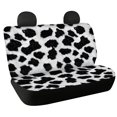 thumbnail image 1 of CHAQLIN Cow Print Pattern Rear Seat Covers for Kids, 2 Pcs Set Car Back Seat Cover Scratch Proof Protection Car Back Seat Covers, 1 of 7