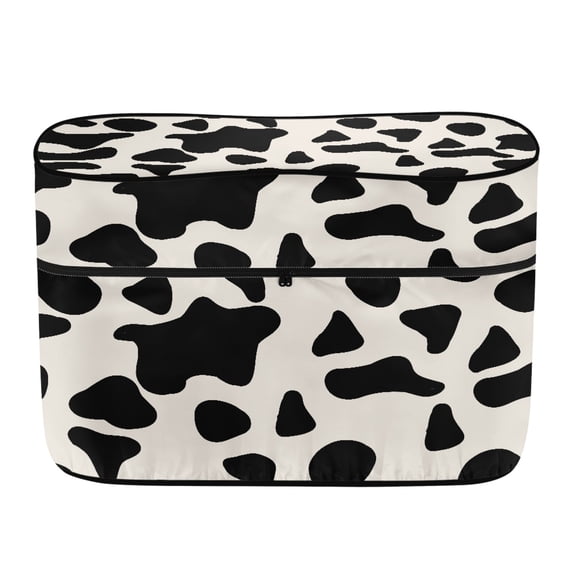 CHAQLIN Cow Print Theme RV Propane Tank Cover All Season Use for Travel Camping, Polyester Weather Resistant Dustproof Camper Propane Tank Cover