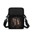 thumbnail image 1 of CHAQLIN Crossbody Bag for Travel, Double Layer Lightweight Crossbody Bags for Men Horse Pattern Design Coin Bags, 1 of 8