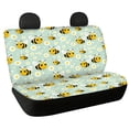 thumbnail image 1 of CHAQLIN Cute Bee Daisy, Non-Slip Replacement Seat Protectors Set of 2 Waterproof All Weather Car Back Seat Cover for Auto Car Interior, 1 of 7