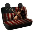 thumbnail image 1 of CHAQLIN Deer Pattern Rear Bench Seat Covers for Sedan, 2 Pack Durable Seat Back Covers Stretch Non-Slip Full Wrap Car Seat Covers, 1 of 7