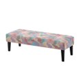 thumbnail image 1 of CHAQLIN Elastic Bench Seat Cover for Home Living Room, Poly Spandex Anti Dust Long Bench Cover with Wear Resistant, 1 of 9