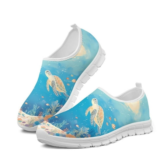 CHAQLIN Flats for Women Running Shoes Casual Breathable Walking Shoes Sport Athletic Sneakers Gym Tennis Slip On Comfortable Lightweight Shoes