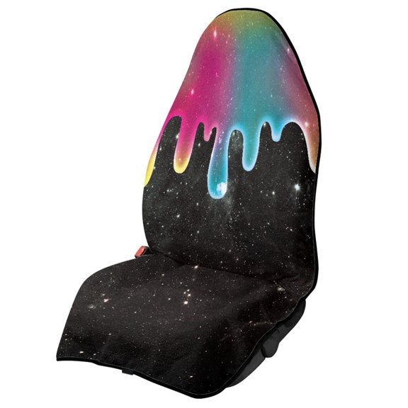 CHAQLIN Galaxy Drip Cover Waterproof Sweating Car Seat Cover Breathable, Suitable for Van Truck Seat Bucket Seat, Terry Cloth Car Seat Cover for Cars Vans