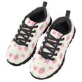 thumbnail image 1 of CHAQLIN Girls Lightweight Sneakers Kids Lace-up Tennis Running Shoes Breathable Walking Shoes for Toddler, 1 of 9
