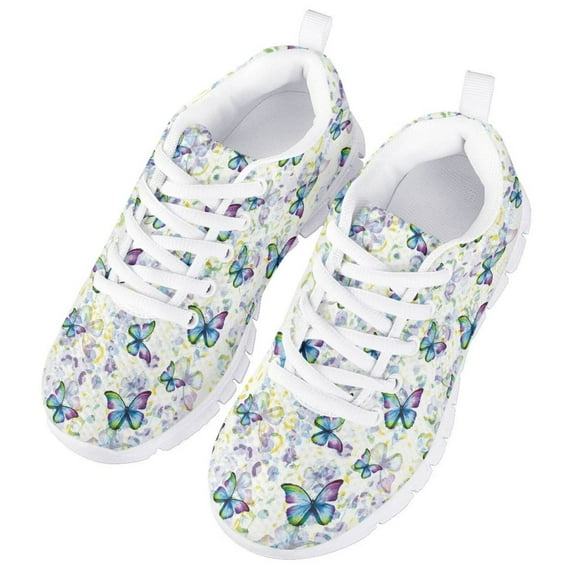 CHAQLIN Girls Volleyball Shoes Athletic Fitness Tennis Sneakers Walking School Shoes for Little Kid Big Kid