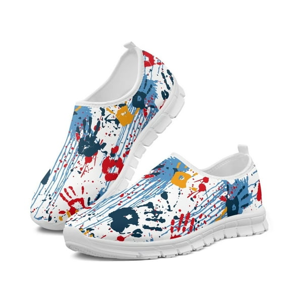 CHAQLIN Ladies Slip on Loafer Lightweight Sneakers Womens Flats Dress Clothes Shoes Nurse Walking Sneakers for Work Casual