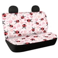 thumbnail image 1 of CHAQLIN Ladybug Hearts Pattern Car Backseat Covers with SUV Truck, Wear Resistant Non-Slip Car Rear Seat Covers(Set of 2 Pieces), 1 of 7