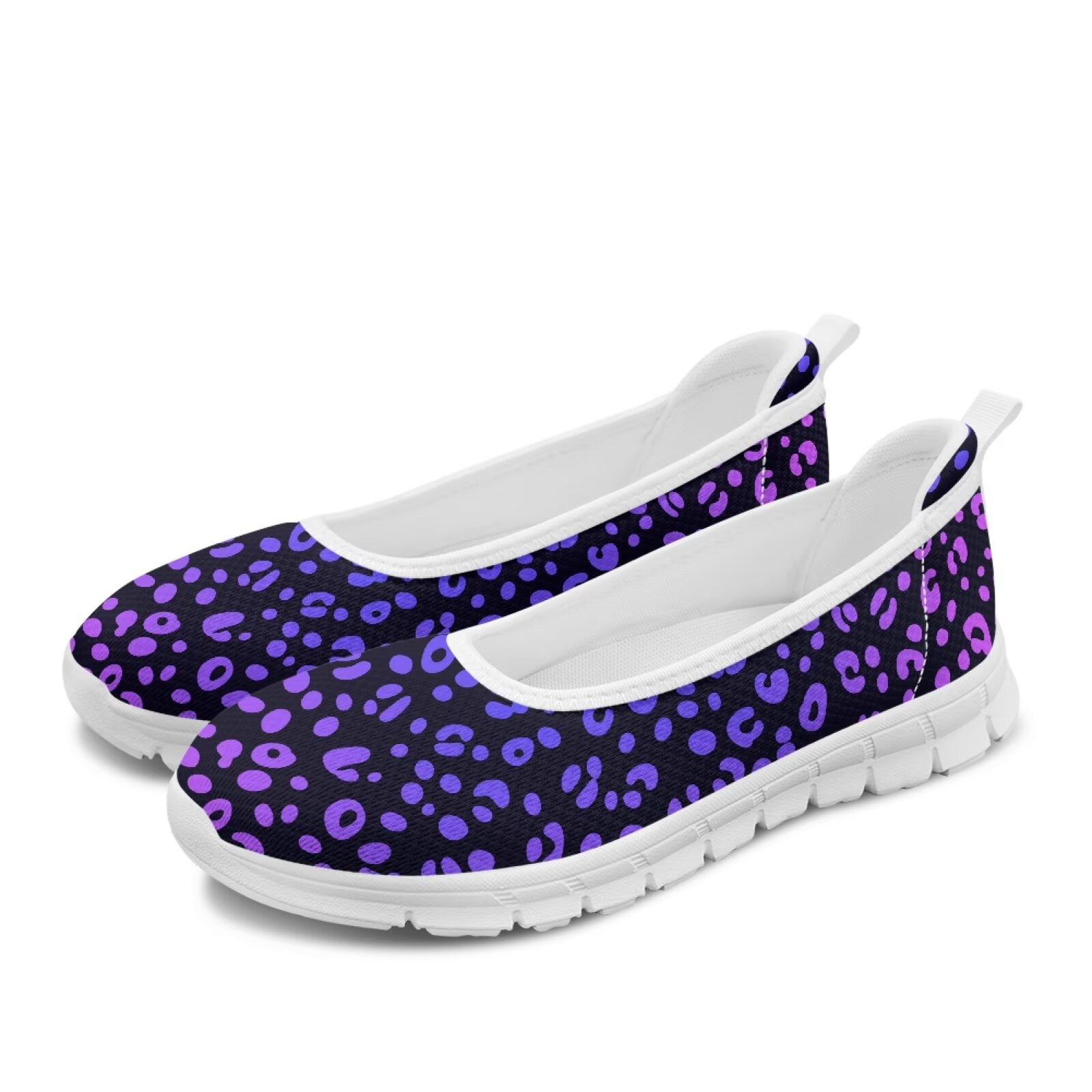 Women's Loafers Printed Casual Shoes Lightweight Synthetic main image 0