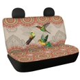 thumbnail image 1 of CHAQLIN Mandala & Hummingbird Design Rear Seats Protectors with SUV Car, Durable Stretchable Full Wrap Rear Seat Covers(2 Piece), 1 of 4