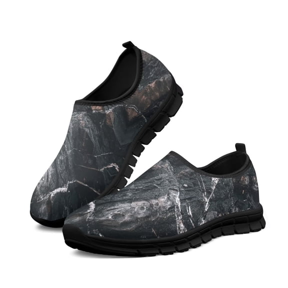 CHAQLIN Men's Loafers Casual Slip On Driving Shoes Walking Shoes with Arch Support Leisure Vintage Flat Walking Shoes for Foot and Heel Pain Relief