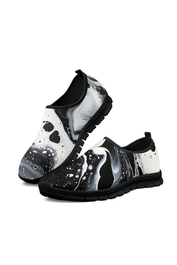 Men's Sneakers Classic Low Top Slip On Shoes Wide Skate Loafers Sneakers with Soft Insole