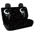 thumbnail image 1 of CHAQLIN Moon Rear Bench Seat Cover with Truck SUV, Washable Durable Car Seat Covers(2 Pcs Set), 1 of 4