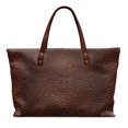 thumbnail image 1 of CHAQLIN PU Clutch Wallet Purse for Business Commute, Large Capacity with Inner Pocket Top Handle Tote Bag, Brown Crackle Pattern, 1 of 6