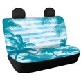 thumbnail image 1 of CHAQLIN Palm Tree Stripe Full Wrap Rear Seat Cushion Covers for Automotive Car Interior, Non-Slip Rear Seats Protectors Elastic Edge Rear Bench Seat Covers, 1 of 7