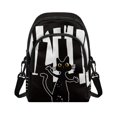 thumbnail image 1 of CHAQLIN Piano Cat Music Print Sling Bag for Shopping Casual, Lightweight Crossbody Bag Polyester Adjustable Strap Small Crossbody Wallet, 1 of 8