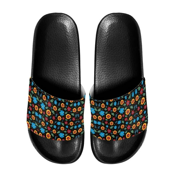 CHAQLIN Pillow Slippers for Women and Men Non Slip Quick Drying Shower Slides Bathroom Sandals