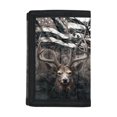 thumbnail image 1 of CHAQLIN Polyester Children's Wallet with Lightweight Slim Trifold Card Wallet for Outdoor Sports, Camouflage Deer Kids Trifold Wallet, 1 of 5
