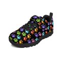 thumbnail image 1 of CHAQLIN Rainbow Paw Shoes for Boys Lace up Mesh Knitted Sneakers Kids Anti Slip School Casual Walking Sports Shoes Lightweight Hiking Athletic Sneakers Size 13, 1 of 7