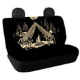 thumbnail image 1 of CHAQLIN Rear Bench Seat Cover for Car Interior Auto, Skeleton Camping Design 2 Pieces Car Rear Seat Protectors Non-Slip Comfortable, 1 of 2