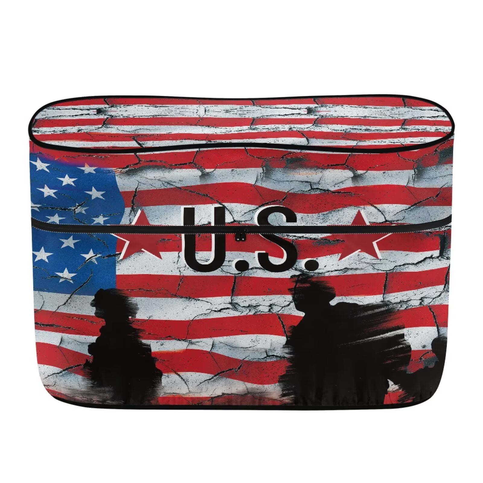 CHAQLIN USA Flag RV Propane Tank Cover 20lb All Weather Protection ...