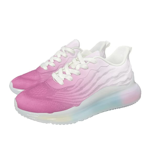 CHAQLIN Walking Shoes for Women Air Cushion Nurse Shoes Slip Resistant Work Running Sneakers Food Service Platform Shoes