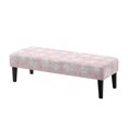 thumbnail image 1 of CHAQLIN Washable Bench Slipcover for Living Room Bedroom, Polyester Spandex Elastic Dining Bench Covers with High Stretch, 1 of 6