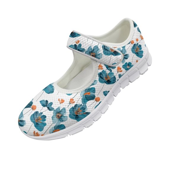 CHAQLIN Women Classic Round Closed Toe Mary Jane Flats Platform Adjustable Single Ankle Strap Buckle Comfy Shoes