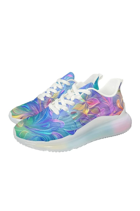 Women Sneakers Lightweight Air Cushion Gym Fashion Shoes Breathable Walking Running Athletic Sport