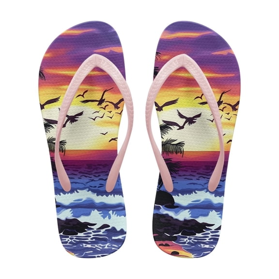CHAQLIN Women's Beach Flip Flop Super Lightweight and Soft Sandals Cute Sandals for Women