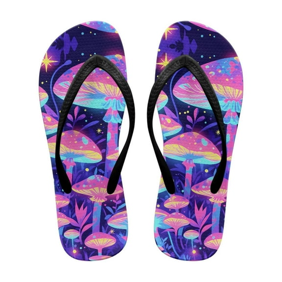 CHAQLIN Women's Orthotic Flip Flops,Casual Comfortable Yoga Mat Thong Sandal with Arch Support