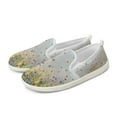 thumbnail image 1 of CHAQLIN Women's Slip On Shoes Fashion Comfortable Sneakers for Women Round Toe Office Flats Shoes with Low Wedge, 1 of 9