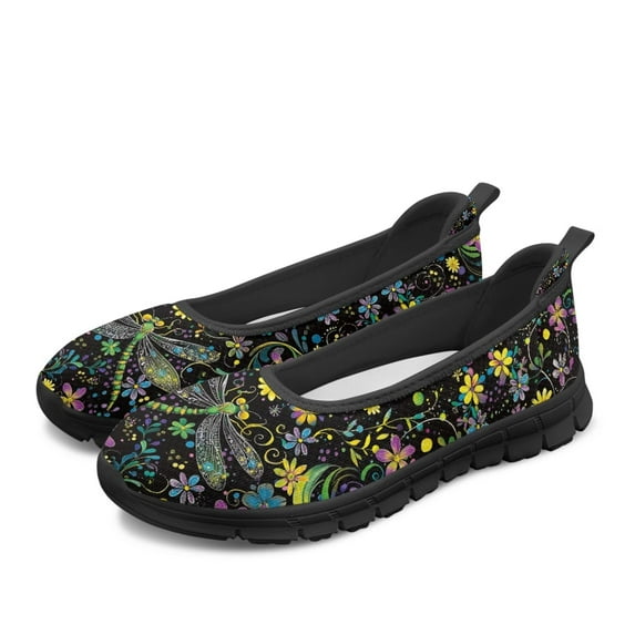 CHAQLIN Womens Ladies Walking Shoes Slip On Lightweight Casual Tennis Sneakers Hands Free Slip-ins Clothes Shoes