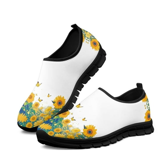CHAQLIN Womens Non Slip Work Shoes Slip On Water Resistant Walking Sneakers with Good Arch Support Comfort Fall Loafers Soft Business Casual Sneakers