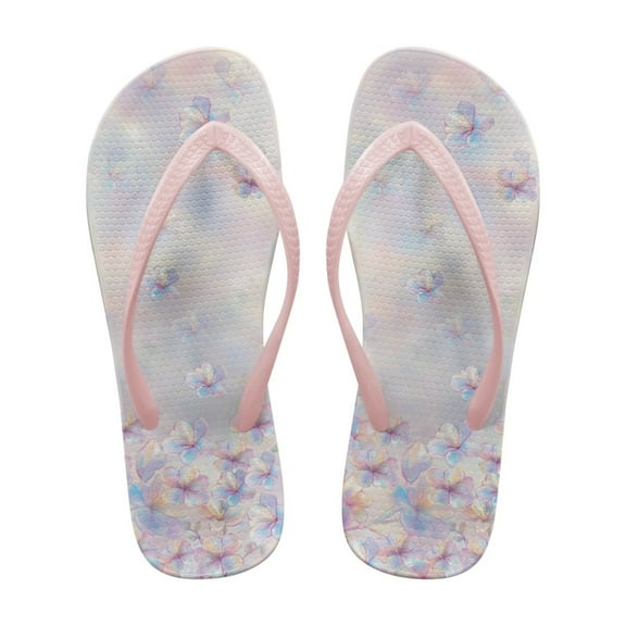 CHAQLIN Womens Slim Flip Flops Beach Rubber Shower Shoes Basic Thong Beach Sandals for Woman