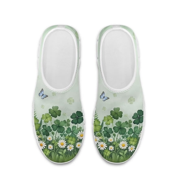CHAQLIN Womens St. Patrick's Day Casual Breathable Walking Shoes Sport Athletic Sneakers Gym Tennis Slip On Comfortable Lightweight Shoes