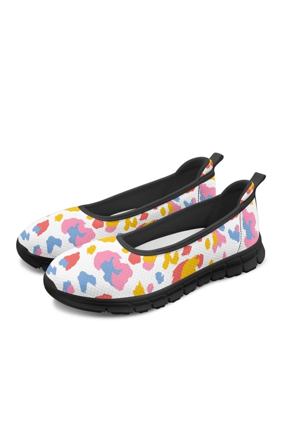 Womens Work Shoes Non Slip Shoes Slip-on Lightweight Restaurant or Food Service Loafers