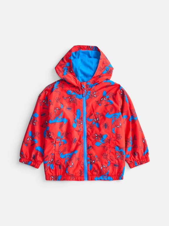 Licensed Character Toddler Lightweight Windbreaker Jacket, Sizes 2T-5T