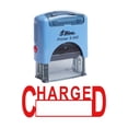 thumbnail image 1 of CHARGED Self Inking Rubber Stamp Office Stationary Custom Shiny Stamp, 1 of 1