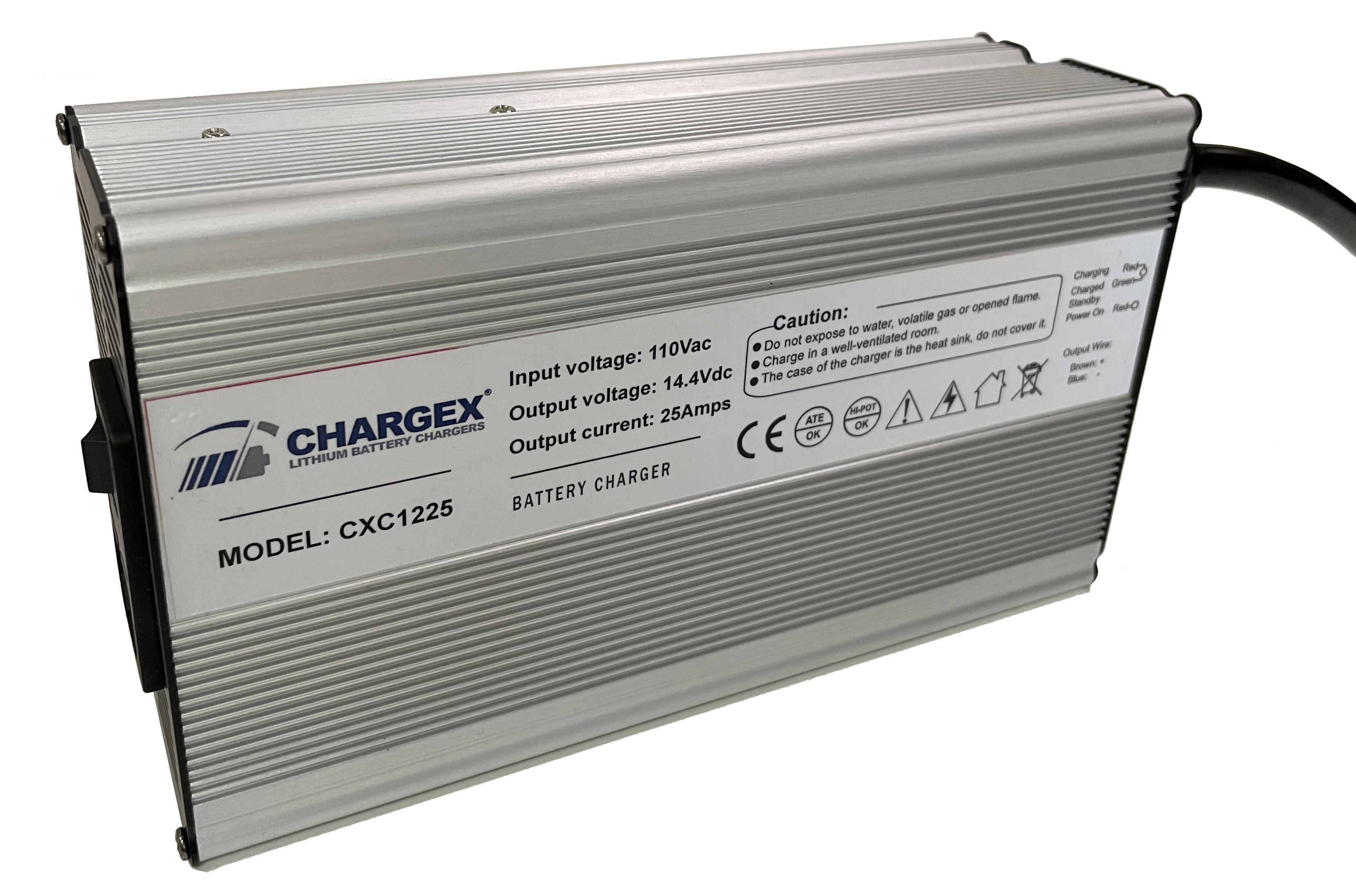 CHARGEX® 12V 25A Lithium Battery Charger