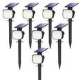thumbnail image 1 of CHARKEE Outdoor Solar Lights,800LM 6500K Solar Powered LED Landscape Path Spot Light for Yard Garden, 1 of 7