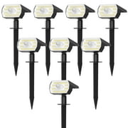 CHARKEE Solar Lights Outdoor,60 LED PRI Motion Sensor Spotlights for Yard Garden Walkway Lighting