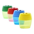 thumbnail image 1 of CHARLES LEONARD 1 PENCIL SHARPENER 2 HOLE W/ RECEPTACL (COLOR MAY VARY), 1 of 4