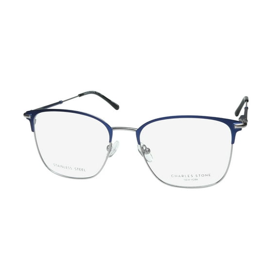 CHARLES STONE NEW YORK 30095 EYEGLASS FRAME/GLASSES STAINLESS STEEL DURABLE MENS