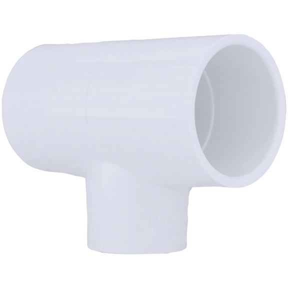 CHARLOTTE PIPE 1 1/2 x 1 1/2 x 1 SCH 40 RED TEE SXSXS PRESSURE (25 Unit Box)