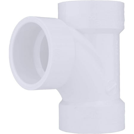 CHARLOTTE PIPE 1 1/4 DWV Sanitary TEE DWV Drain, Waste and Vent 1 Unit Piece